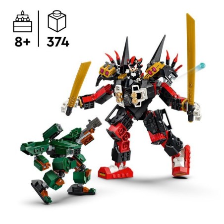 LEGO Sonic 77120 - Exclu Cdiscount - The Hedgehog™ Le Robot de Shadow Contre le G.U.N. Trooper - Jouet de Construction des 8 A
