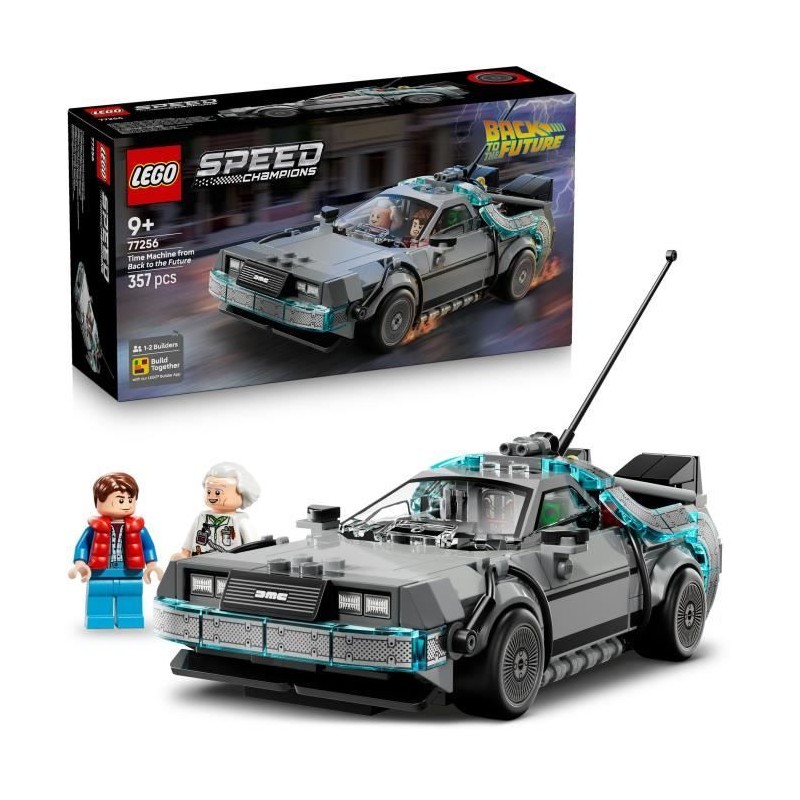 LEGO Speed Champions 77256 La Machine a Remonter le Temps de Retour ve