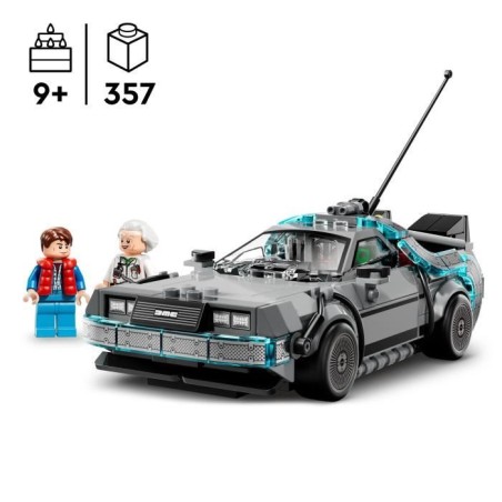 LEGO Speed Champions 77256 La Machine a Remonter le Temps de Retour vers le Futur - Jouet