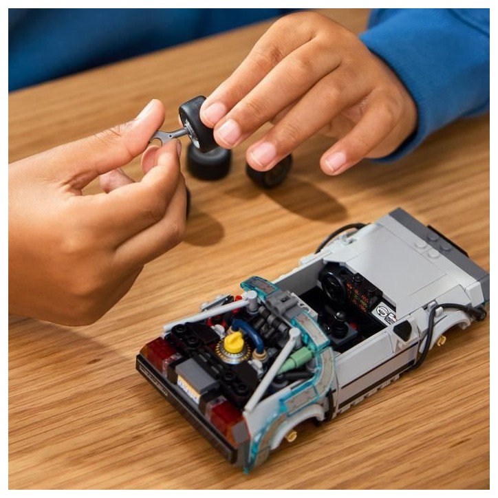 LEGO Speed Champions 77256 La Machine a Remonter le Temps de Retour vers le Futur - Jouet