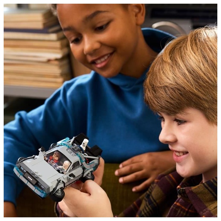 LEGO Speed Champions 77256 La Machine a Remonter le Temps de Retour vers le Futur - Jouet