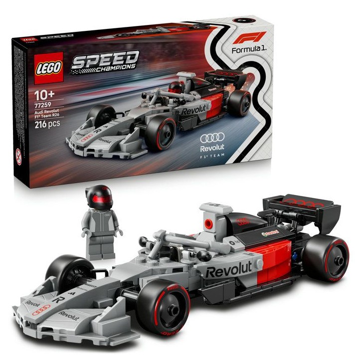 LEGO Speed Champions 77259 Voiture de Course Audi Revolut F1 Team R26 - Jouet des 10 ans LEGO Speed Champions 77259 Voiture de Course Audi Revolut F1 Team R26 - Jouet des 10 ans