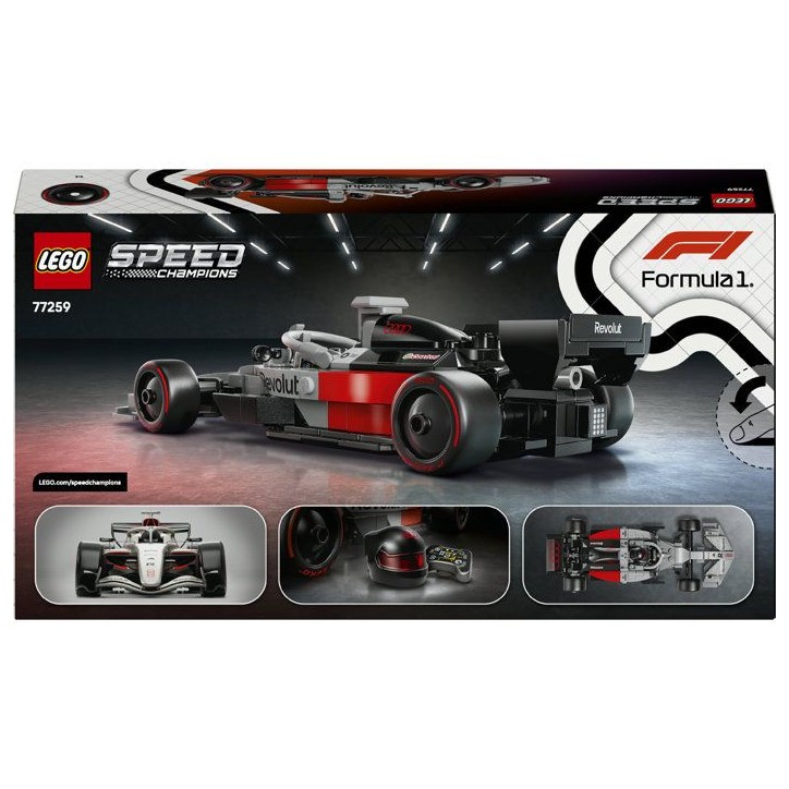 LEGO Speed Champions 77259 Voiture de Course Audi Revolut F1 Team R26 - Jouet des 10 ans LEGO Speed Champions 77259 Voiture de Course Audi Revolut F1 Team R26 - Jouet des 10 ans
