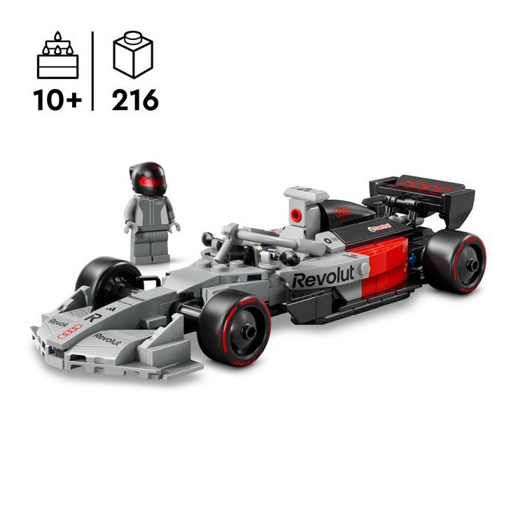 LEGO Speed Champions 77259 Voiture de Course Audi Revolut F1 Team R26 - Jouet des 10 ans LEGO Speed Champions 77259 Voiture de Course Audi Revolut F1 Team R26 - Jouet des 10 ans