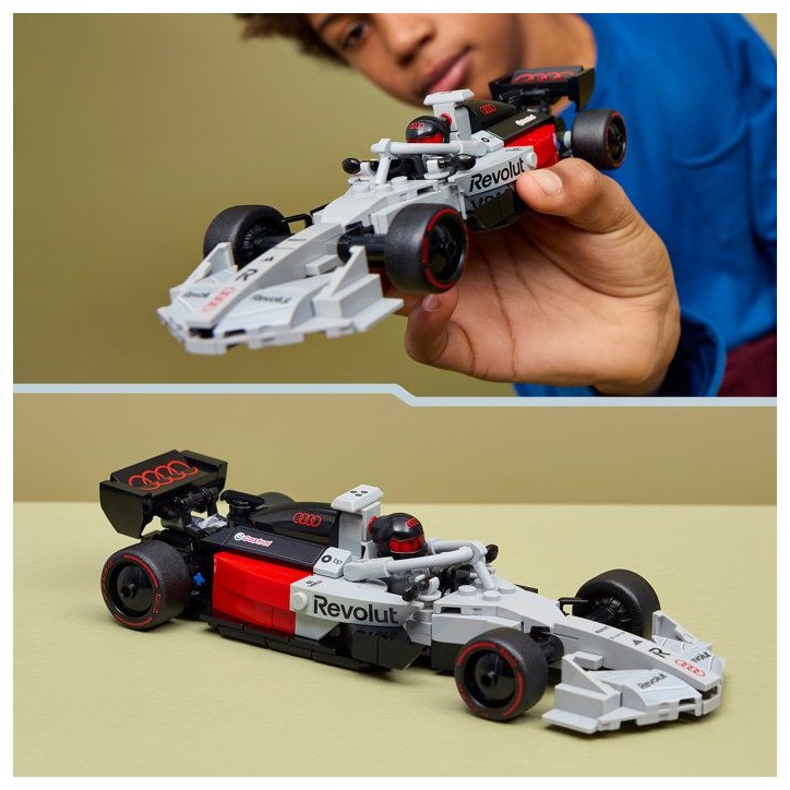 LEGO Speed Champions 77259 Voiture de Course Audi Revolut F1 Team R26 - Jouet des 10 ans LEGO Speed Champions 77259 Voiture de Course Audi Revolut F1 Team R26 - Jouet des 10 ans