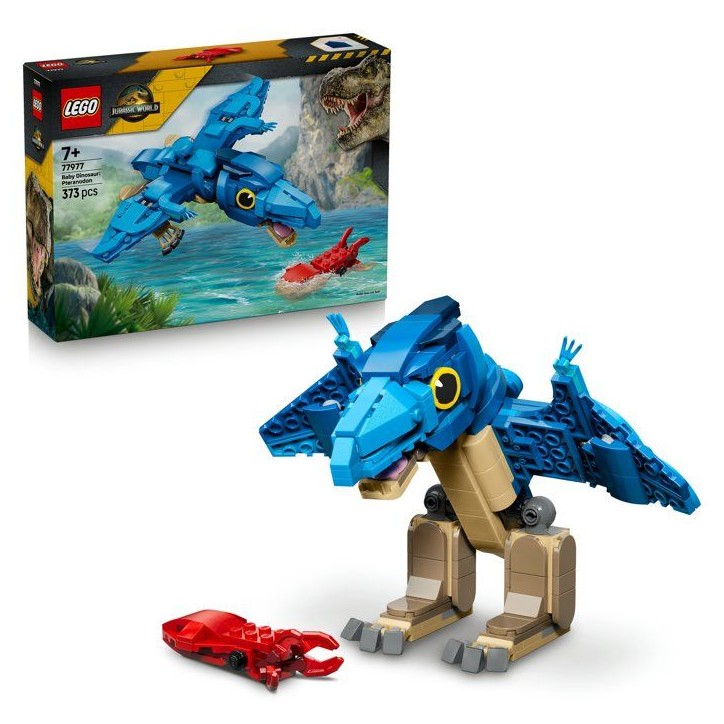 LEGO Jurassic World 77977 Bébé Dinosaure : le Ptéranodon - Jeu de Construction des 7 ans LEGO Jurassic World 77977 Bébé Dinosaure : le Ptéranodon - Jeu de Construction des 7 ans