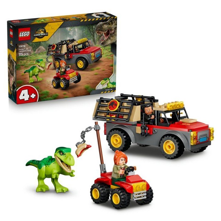 LEGO Jurassic World 77978 Camion de Transport du Jeune T-Rex - Dino Jouet 4 ans - Cadeau LEGO Jurassic World 77978 Camion de Transport du Jeune T-Rex - Dino Jouet 4 ans - Cadeau