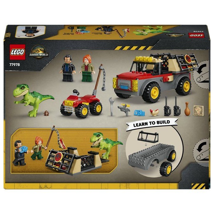 LEGO Jurassic World 77978 Camion de Transport du Jeune T-Rex - Dino Jouet 4 ans - Cadeau LEGO Jurassic World 77978 Camion de Transport du Jeune T-Rex - Dino Jouet 4 ans - Cadeau