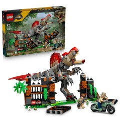 LEGO Jurassic World 77982 L'Évasion du Spinosaure - Dino Jouet des 9