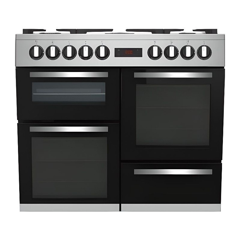 Piano de cuisson électrique BEKO - 6 gaz + 1 wok - 100 cm - PF335325D
