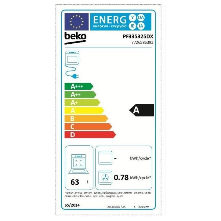 Piano de cuisson électrique BEKO - 6 gaz + 1 wok - 100 cm - PF335325DX - Inox Piano de cuisson électrique BEKO - 6 gaz + 1 wok - 100 cm - PF335325DX - Inox