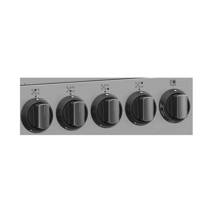 Piano de cuisson électrique BEKO - 6 gaz + 1 wok - 100 cm - PF335325DX - Inox Piano de cuisson électrique BEKO - 6 gaz + 1 wok - 100 cm - PF335325DX - Inox
