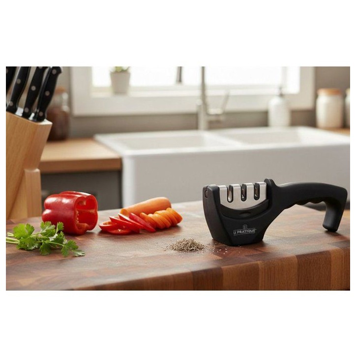 Aiguiseur - LE PRATIQUE - Manuel - Pour couteaux Aiguiseur - LE PRATIQUE - Manuel - Pour couteaux