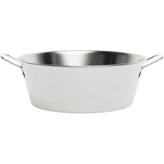Bassine - LE PRATIQUE - Inox - Ø 38 cm - 9 L - 2 anses