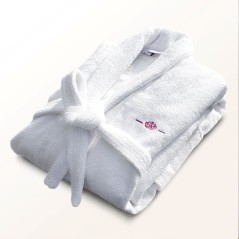 Peignoir - LE TEMPS D'UN BAIN - Taille S - 100% Coton 500g/m² - Doux,