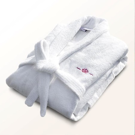 Peignoir - LE TEMPS D'UN BAIN - Taille S - 100% Coton 500g/m² - Doux,