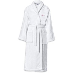 Peignoir - LE TEMPS D'UN BAIN - Taille S - 100% Coton 500g/m² - Doux,