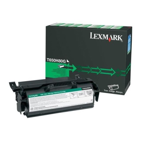 LEXMARK Cartouche de toner T65X - Rendement élevé 25.000 pages - Noi