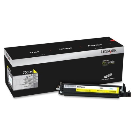 LEXMARK Développer - 700D4 - 40.000 pages - Pack de 1 - Jaune