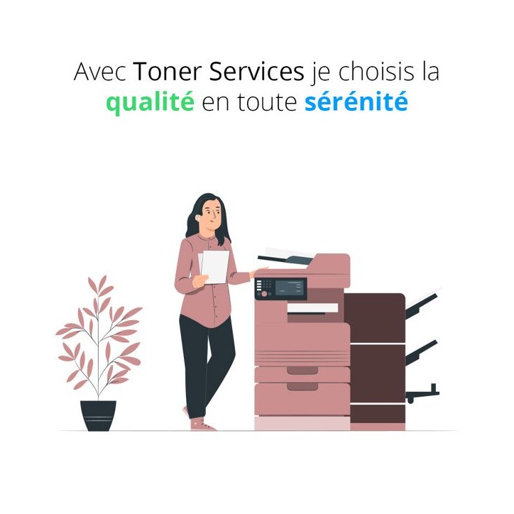 LEXMARK Développer - 700D4 - 40.000 pages - Pack de 1 - Jaune