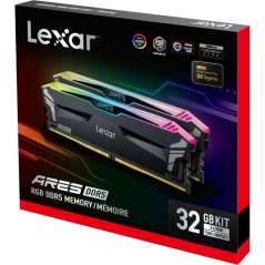Barrette Mémoire - LEXAR Ares - DDR5 7200 - CL34 1.4 V - 32 Go (2x 16