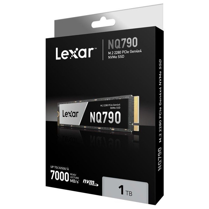 LEXAR - NQ790 - Disque dur SSD - 1 To - M.2 2280 PCIe Gen 4x4