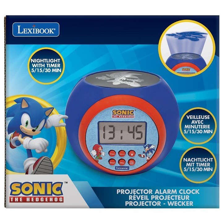Réveil Projecteur Sonic