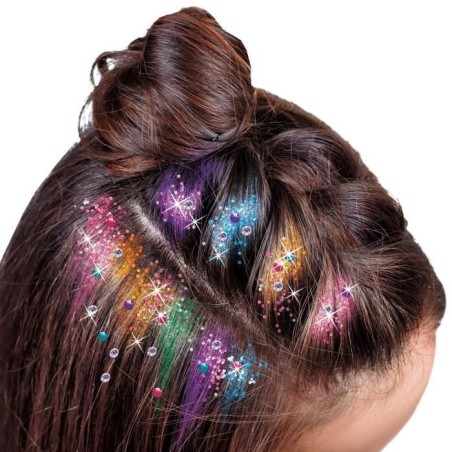 LEXIBOOK - Studio d'extensions de cheveux colorées - édition Deluxe