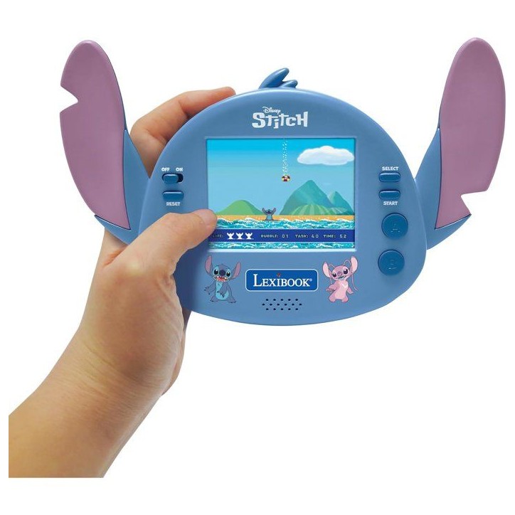 Stitch Cyber Arcade Motion - Lexibook - Console Portable - Contrôle Gestuel - Ecran LCD couleur - 50 jeux inclus