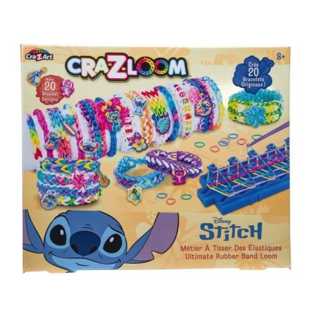 LEXIBOOK - Atelier de bracelets élastiques Stitch Cra-Z-Loom