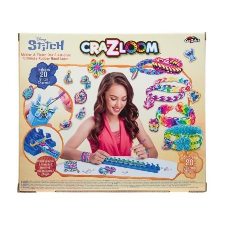 LEXIBOOK - Atelier de bracelets élastiques Stitch Cra-Z-Loom