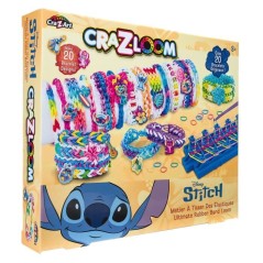LEXIBOOK - Atelier de bracelets élastiques Stitch Cra-Z-Loom