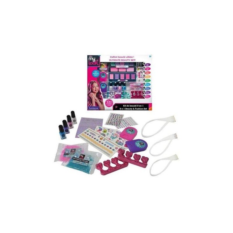 LEXIBOOK - Kit de beauté 9 en 1