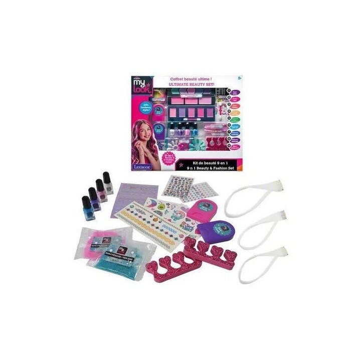 LEXIBOOK - Kit de beauté 9 en 1