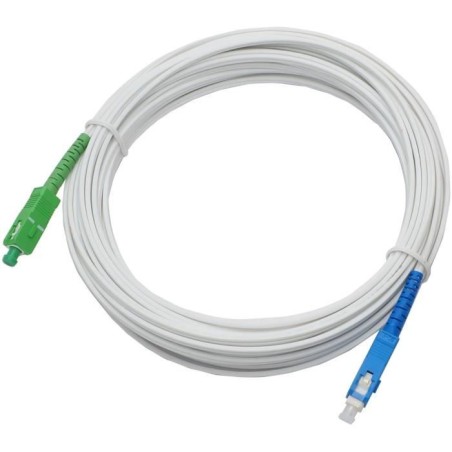 Câble fibre optique - LINEAIRE - FB125H - SC-APC / SC-UPC - 10m - Pou