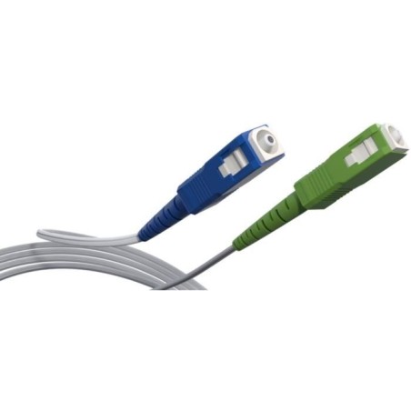 Câble fibre optique - LINEAIRE - FB125H - SC-APC / SC-UPC - 10m - Pour Freebox