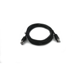 Câble RJ45 - LINEAIRE - PCC6FND - Cat.6 - Blindé - F/UTP - Noir - 2m