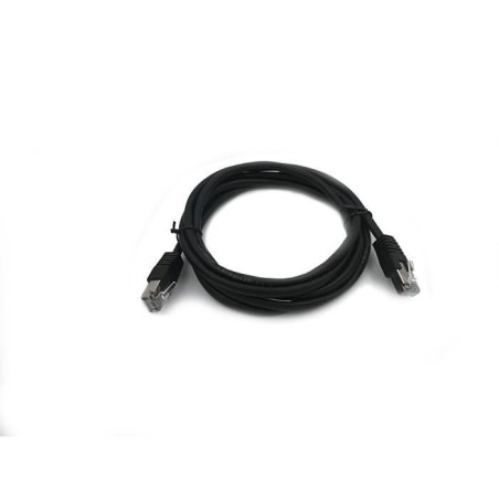 Câble RJ45 - LINEAIRE - PCC6FND - Cat.6 - Blindé - F/UTP - Noir - 2m
