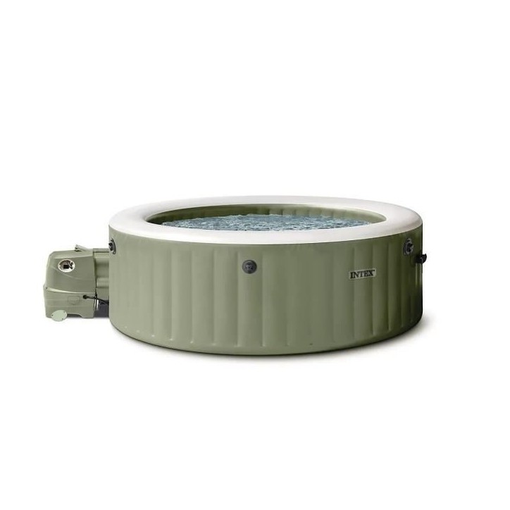 Spa - INTEX - PureSpa Olive - 8 places - 170 diffuseurs a bulles Spa - INTEX - PureSpa Olive - 8 places - 170 diffuseurs a bulles