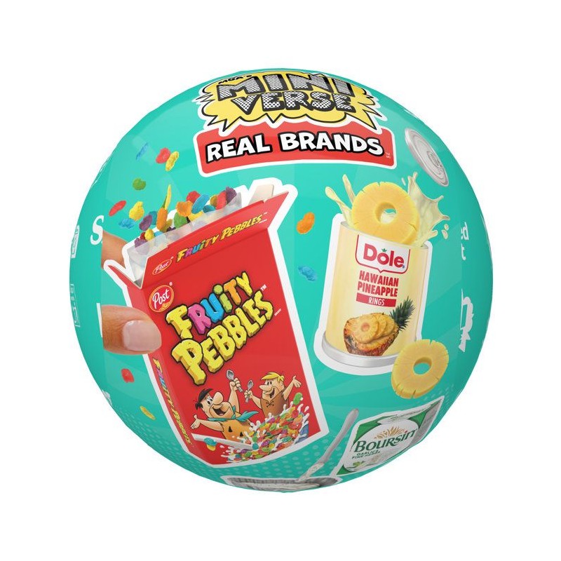 MGA's Miniverse - Make It Mini - Real Brands - Objets snacks a collect