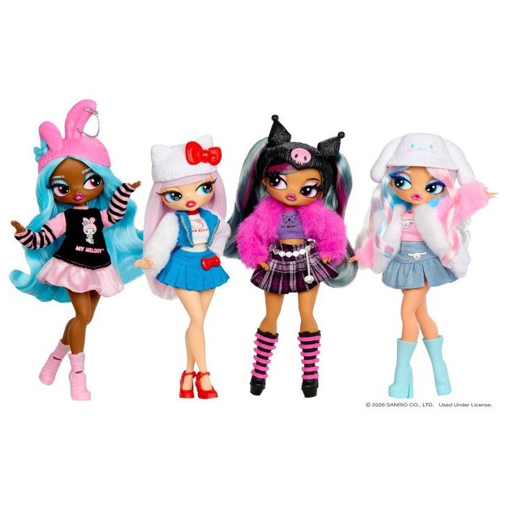 L.O.L. Surprise! O.M.G. Hello Kitty and Friends - Hello Kitty, poupée articulée - 24 cm - 4 modeles a collectionner L.O.L. Surprise! O.M.G. Hello Kitty and Friends - Hello Kitty, poupée articulée - 24 cm - 4 modeles a collectionner