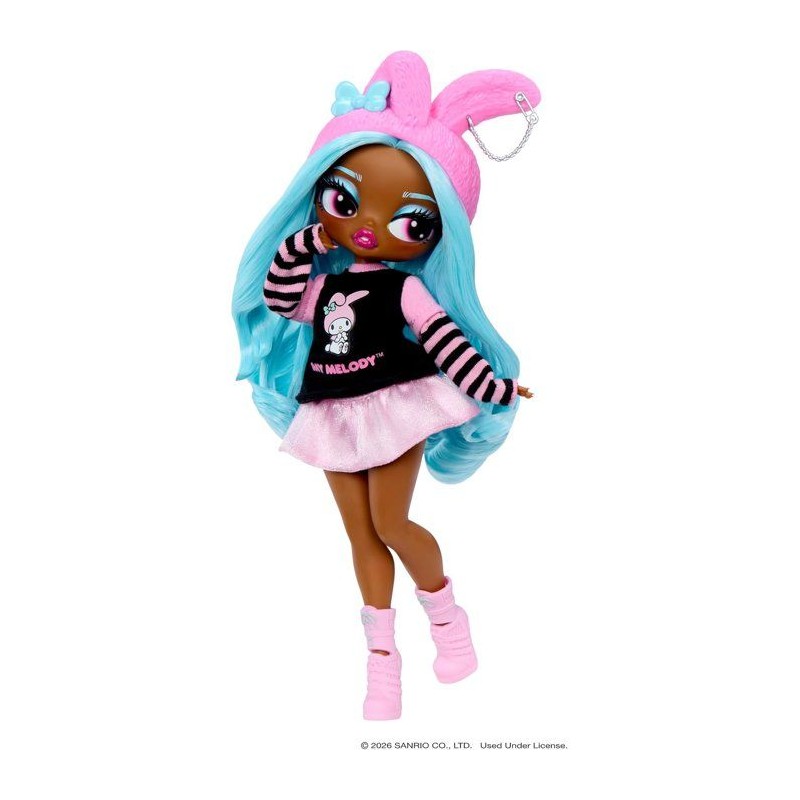 L.O.L. Surprise! O.M.G. Hello Kitty and Friends - Melody, poupée arti