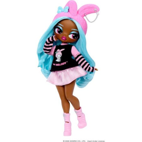 L.O.L. Surprise! O.M.G. Hello Kitty and Friends - Melody, poupée arti