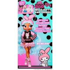 L.O.L. Surprise! O.M.G. Hello Kitty and Friends - Melody, poupée arti
