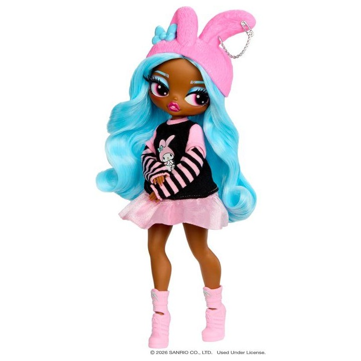 L.O.L. Surprise! O.M.G. Hello Kitty and Friends - Melody, poupée articulée - 24 cm - 4 modeles a collectionner L.O.L. Surprise! O.M.G. Hello Kitty and Friends - Melody, poupée articulée - 24 cm - 4 modeles a collectionner