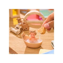 MGA's Miniverse - Make It Mini - Real Baby - 8 objets de puériculture