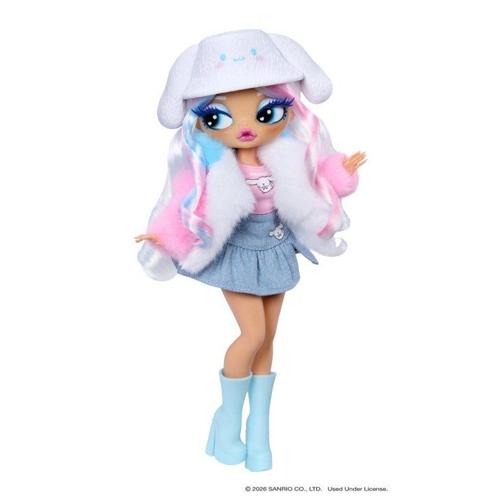 L.O.L. Surprise! O.M.G. Hello Kitty and Friends - Cinnamoroll, poupée articulée - 24 cm - 4 modeles a collectionner L.O.L. Surprise! O.M.G. Hello Kitty and Friends - Cinnamoroll, poupée articulée - 24 cm - 4 modeles a collectionner