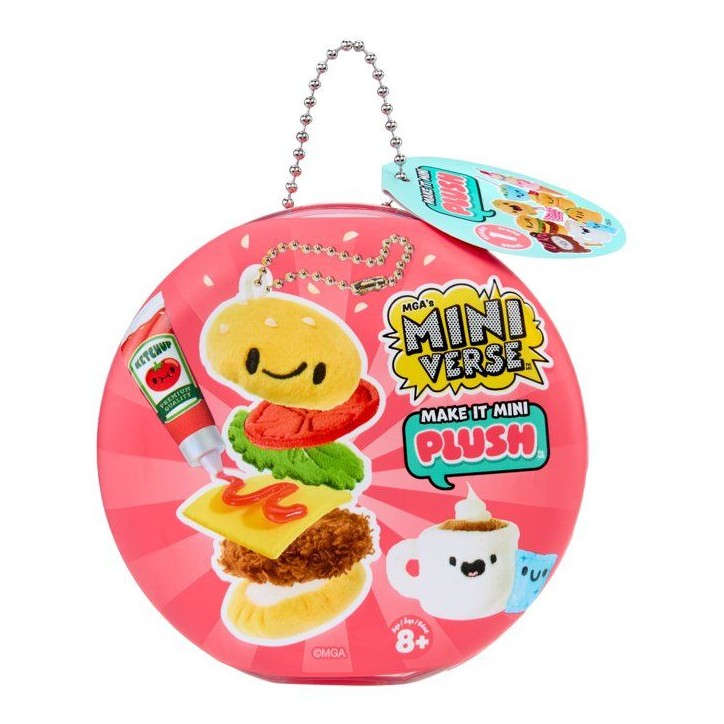 MGA's Miniverse - Make It Mini - Plush - Peluches a collectionner theme nourriture - Des 8 ans MGA's Miniverse - Make It Mini - Plush - Peluches a collectionner theme nourriture - Des 8 ans