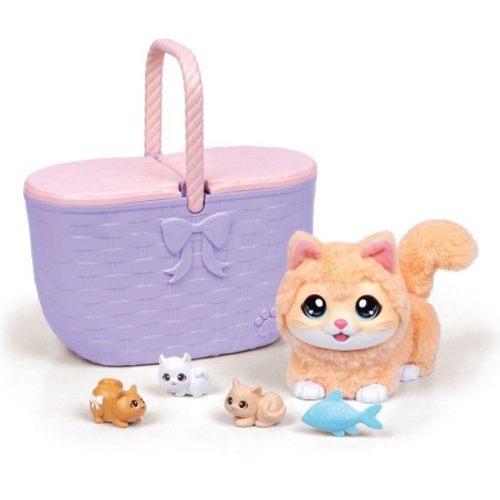 Peluche interactive - LITTLE LIVE PETS - Mama Surprise Chat - Sons - N