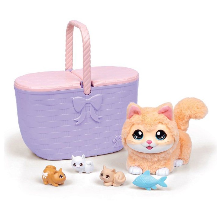 Peluche interactive - LITTLE LIVE PETS - Mama Surprise Chat - Sons - Naissance surprise